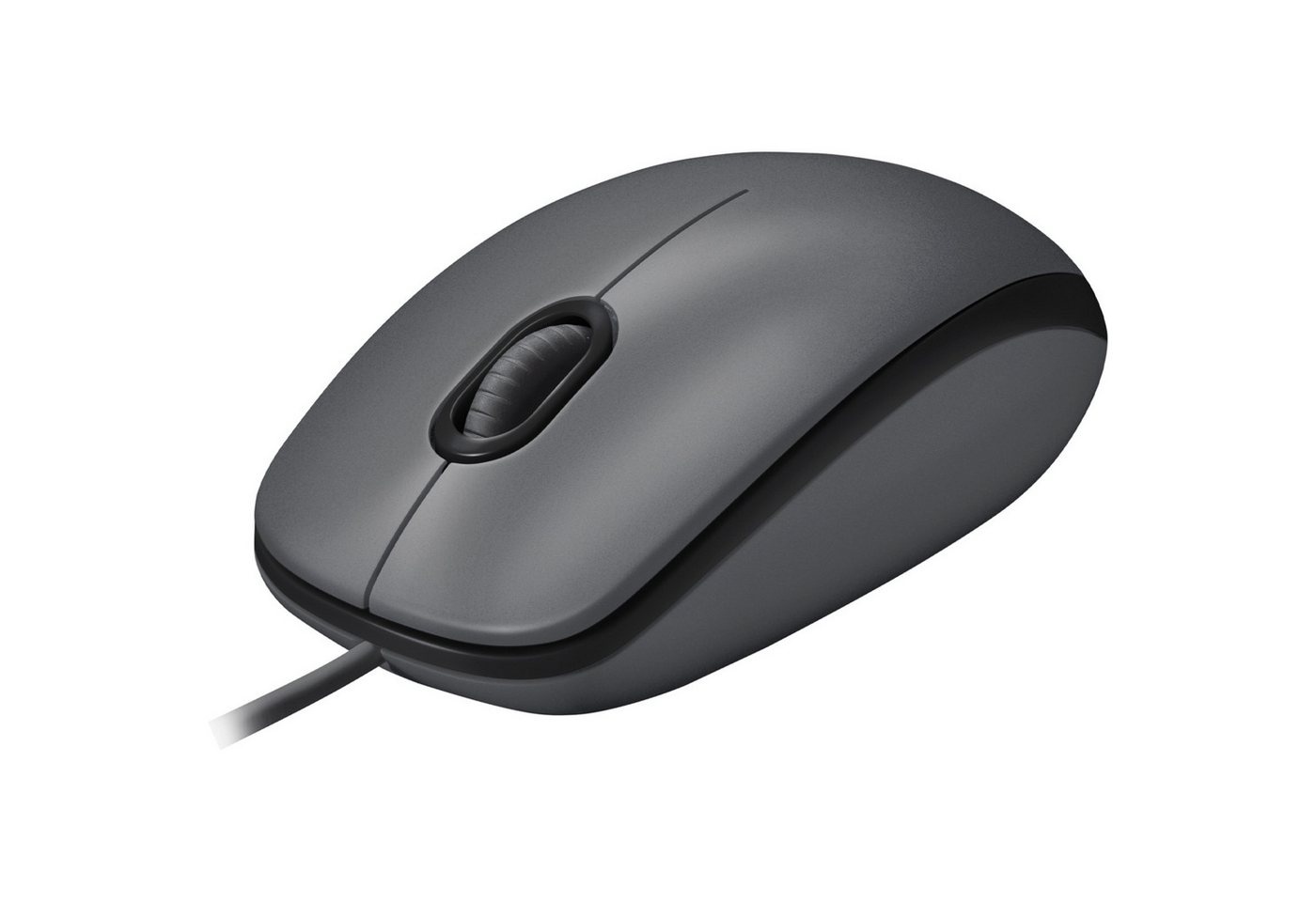 Logitech Logitech M100, Maus, (kompatibel mit Maus (kabelgebunden) von Logitech