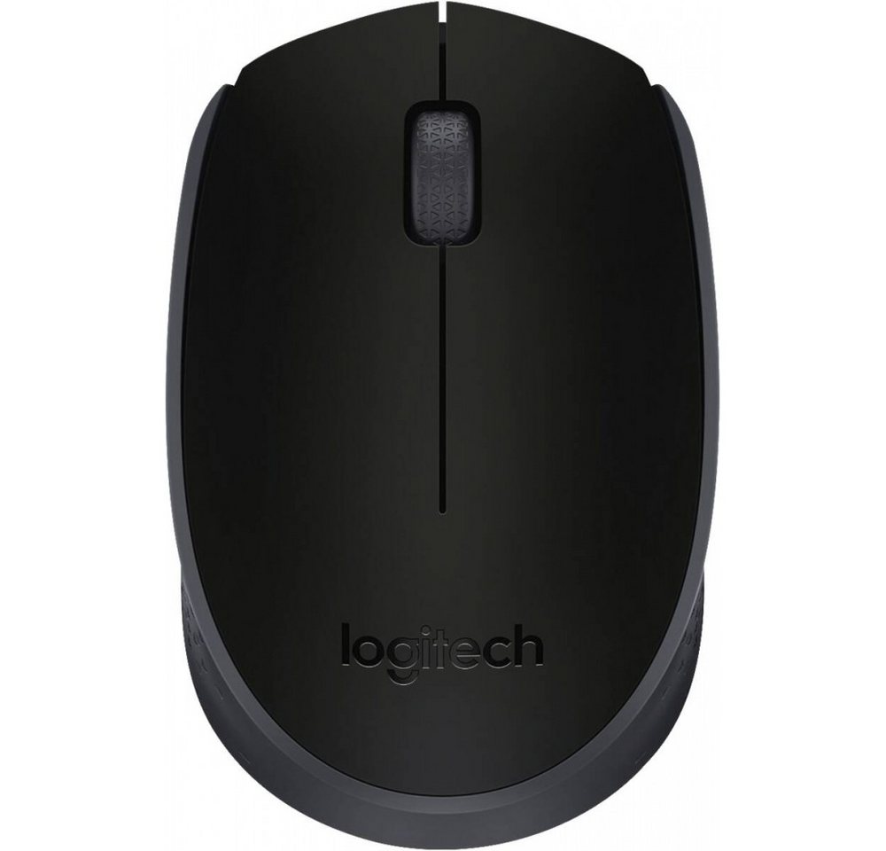 Logitech Logitech M171 Wireless Mouse schwarz - kabellose Maus Maus (Funkübertragung bis 10 Meter, Kabellose Verbindung bis 10 Meter) von Logitech