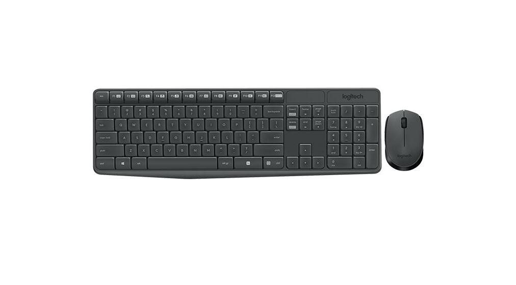 Logitech Logitech MK235 ergonomische Tastatur von Logitech