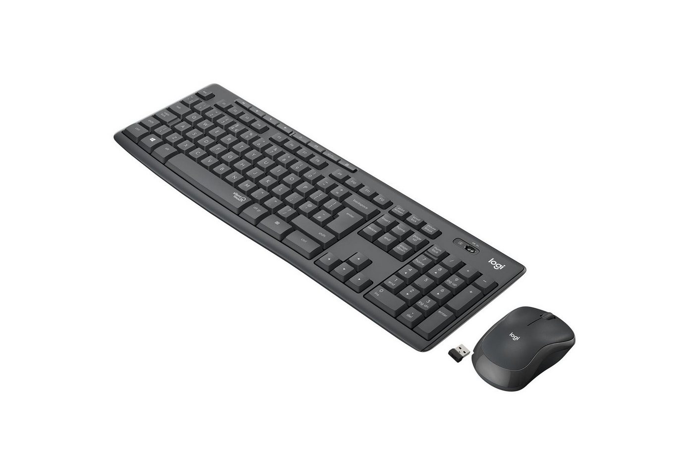 Logitech Logitech MK295 Silent Wireless Combo Tastatur RF Wireless QWERTZ De... Tastatur- und Maus-Set Logitech Logitech MK295 Silent Wireless Combo Tastatur RF Wireless QWERTZ De... Tastatur- und Maus-Set von Logitech