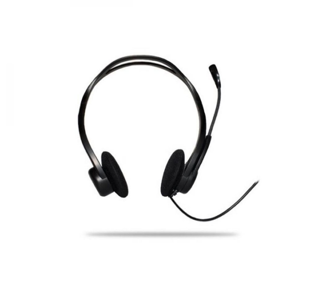 Logitech Logitech PC 960 USB, Stereophonisch, Schwarz, verkabelt, 2,4m, 20 - 20 PC-Headset von Logitech