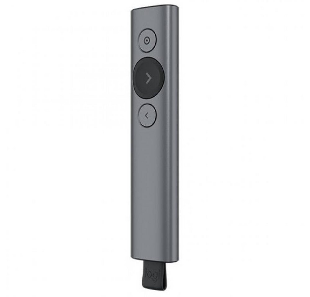 Logitech Logitech Spotlight - Fernbedienung - 3 Tasten - Grau Presenter von Logitech