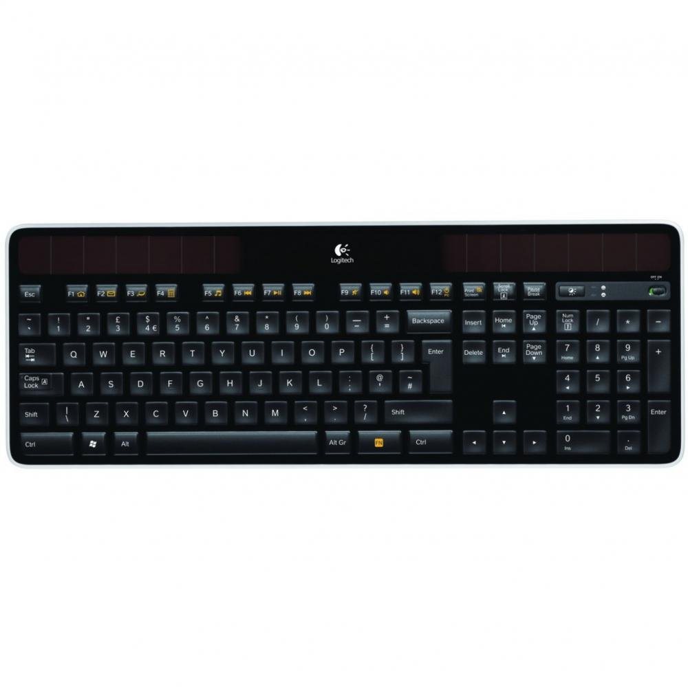 Logitech Logitech Wireless Solar Keyboard K750 - Tastatur - drahtlos Tastatur von Logitech