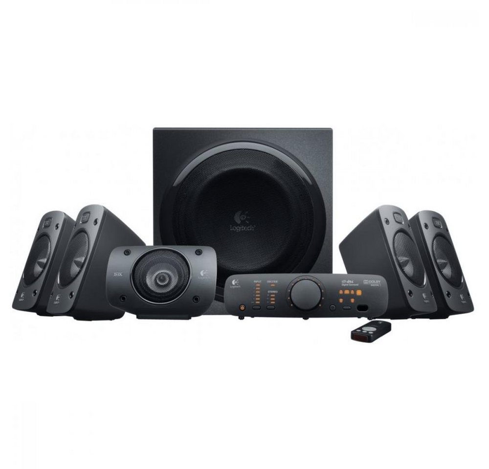 Logitech Logitech Z-906 - Lautsprecher - 500 W Stereo THX 16.620 g - Schwarz PC-Lautsprecher von Logitech