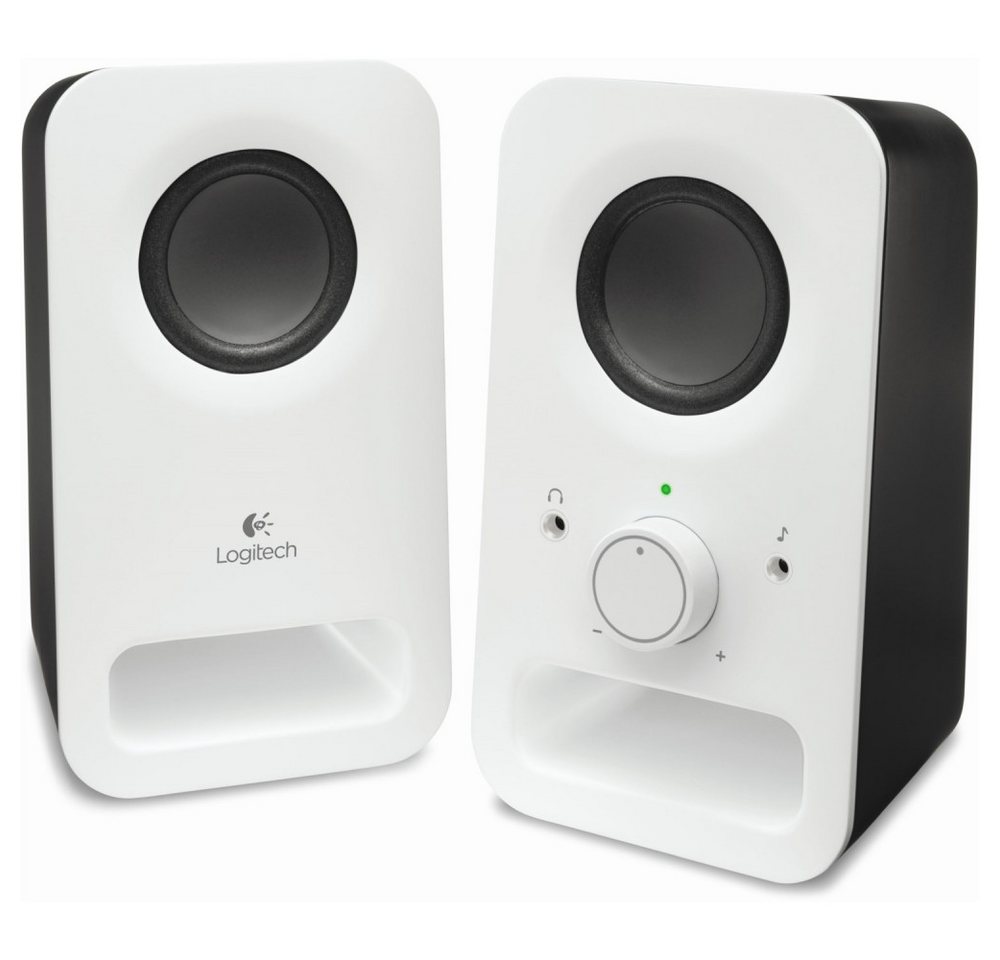 Logitech Logitech Z150 2.0-Stereo-Lautsprecher mit Multimedia-Sound PC-Lautsprecher (6 W, 2.0-Stereo-Sound, Einfaches Design, Kopfhörerbuchse) von Logitech