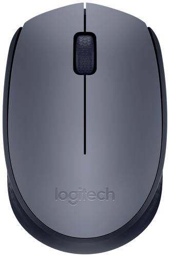 Logitech M170 Maus Funk Optisch Grau, Schwarz 3 Tasten von Logitech