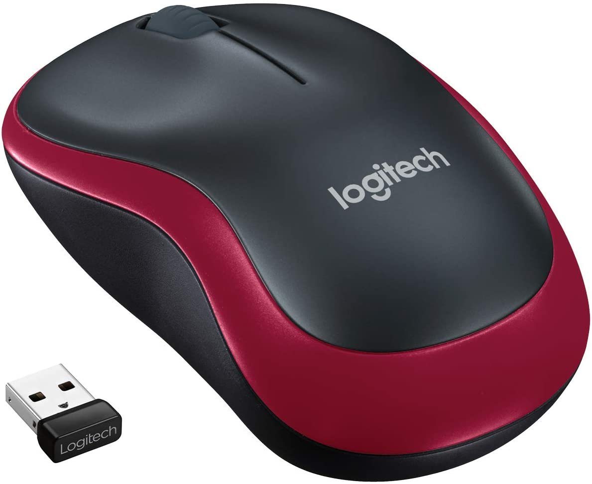 Logitech M185 Kabellose Maus, 2.4 GHz Verbindung via USB-Empfänger, 1000 DPI Maus von Logitech