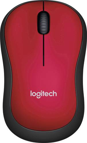 Logitech M185 Maus Funk Optisch Rot 3 Tasten 1000 dpi Logitech M185 Maus Funk Optisch Rot 3 Tasten 1000 dpi von Logitech