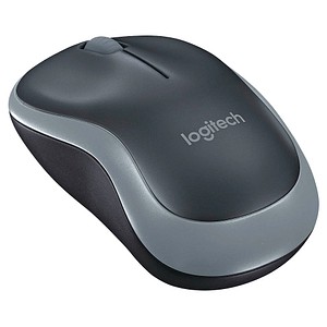 Logitech M185 Maus kabellos schwarz, grau von Logitech