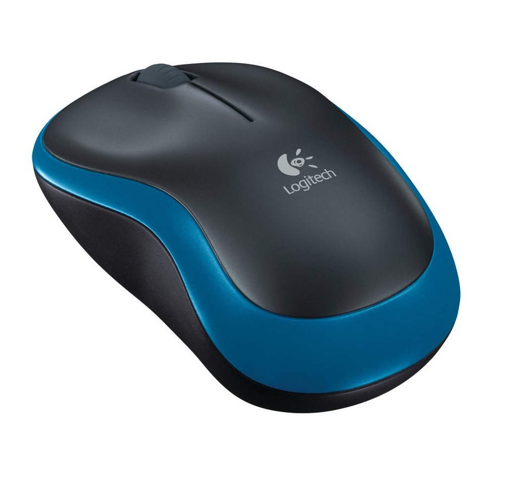 Logitech M185 Wireless Maus blau Maus von Logitech