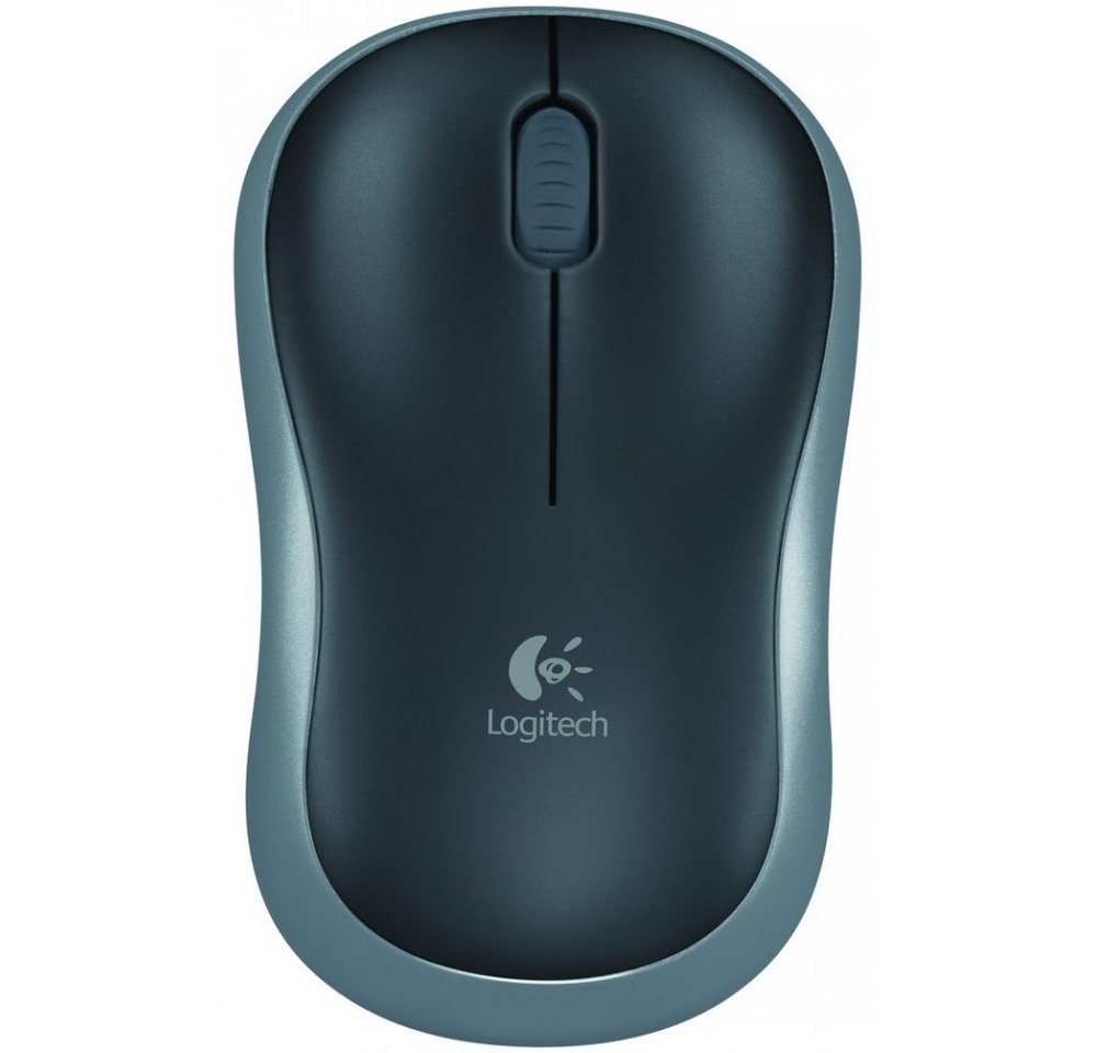 Logitech M185 - Wireless Maus - grau Maus von Logitech