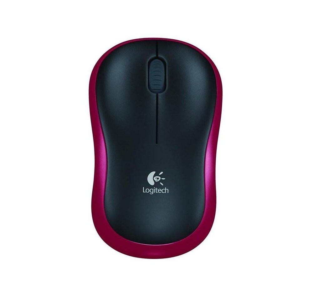 Logitech M185 Wireless Maus rot Maus von Logitech