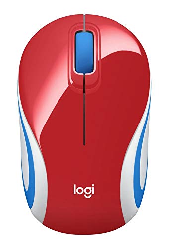 Logitech M187 schnurlos mini Maus USB rot von Logitech