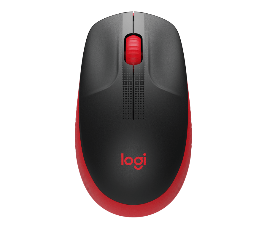 Logitech M190 Wireless Mouse, rot, USB-Nano Empfänger, 1000 DPI Auflösung Logitech M190 Wireless Mouse, rot, USB-Nano Empfänger, 1000 DPI Auflösung von Logitech