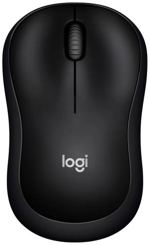 Logitech M220 Silent Maus Funk Optisch Schwarz 3 Tasten 1000 dpi von Logitech