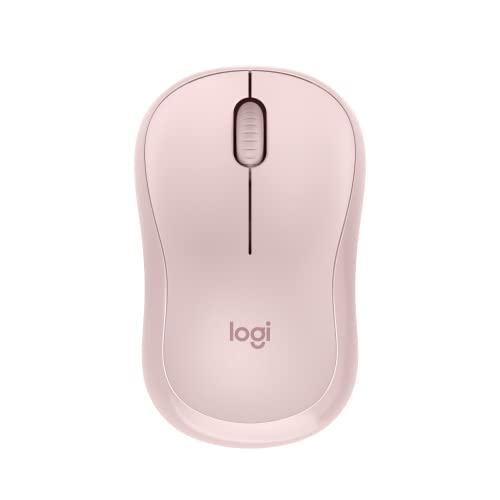 Logitech M240 Silent Bluetooth Maus, Kabellos, Kompakt, Mobil, Smooth Tracking, 18-Monate-Batterie, für Windows, macOS, ChromeOS, kompatibel mit PC, Mac, Laptop, Tablets - Rosa von Logitech