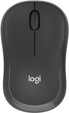 Logitech M240 Silent - Maus - rechts- und linkshändig - optisch - 3 Tasten - kabellos - Bluetooth - Graphite (910-007119) von Logitech