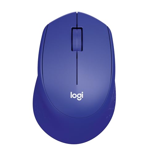Logitech M330 SILENT PLUS Kabellose Maus, 2,4 GHz mit USB-Nano-Empfänger, 1000 DPI Optical Tracking, 2 Jahre Batterielaufzeit, Kompatibel mit PC, Mac, Laptop, Chromebook - Blau Logitech M330 SILENT PLUS Kabellose Maus, 2,4 GHz mit USB-Nano-Empfänger, 1000 DPI Optical Tracking, 2 Jahre Batterielaufzeit, Kompatibel mit PC, Mac, Laptop, Chromebook - Blau von Logitech