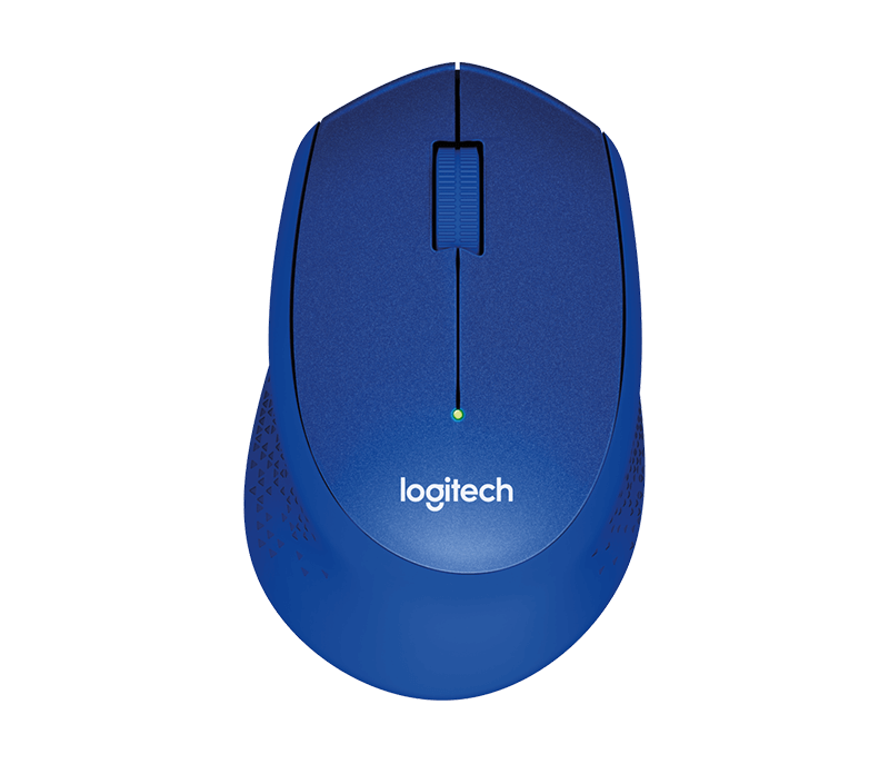 Logitech M330 Silent Plus Maus, blau Logitech M330 Silent Plus Maus, blau von Logitech