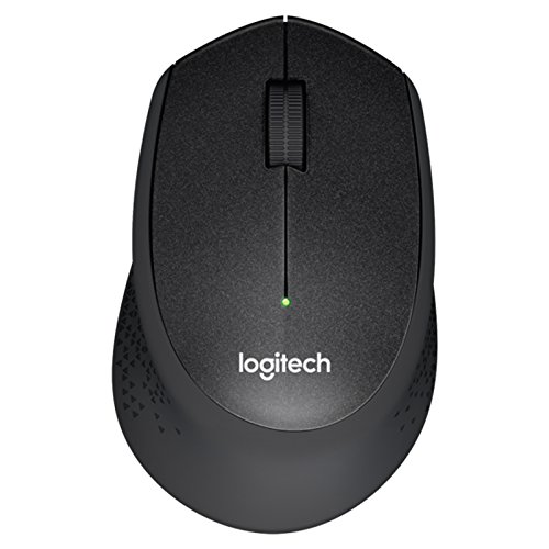 Logitech M330 Silent Plus kabellose Maus, Schwarz von Logitech