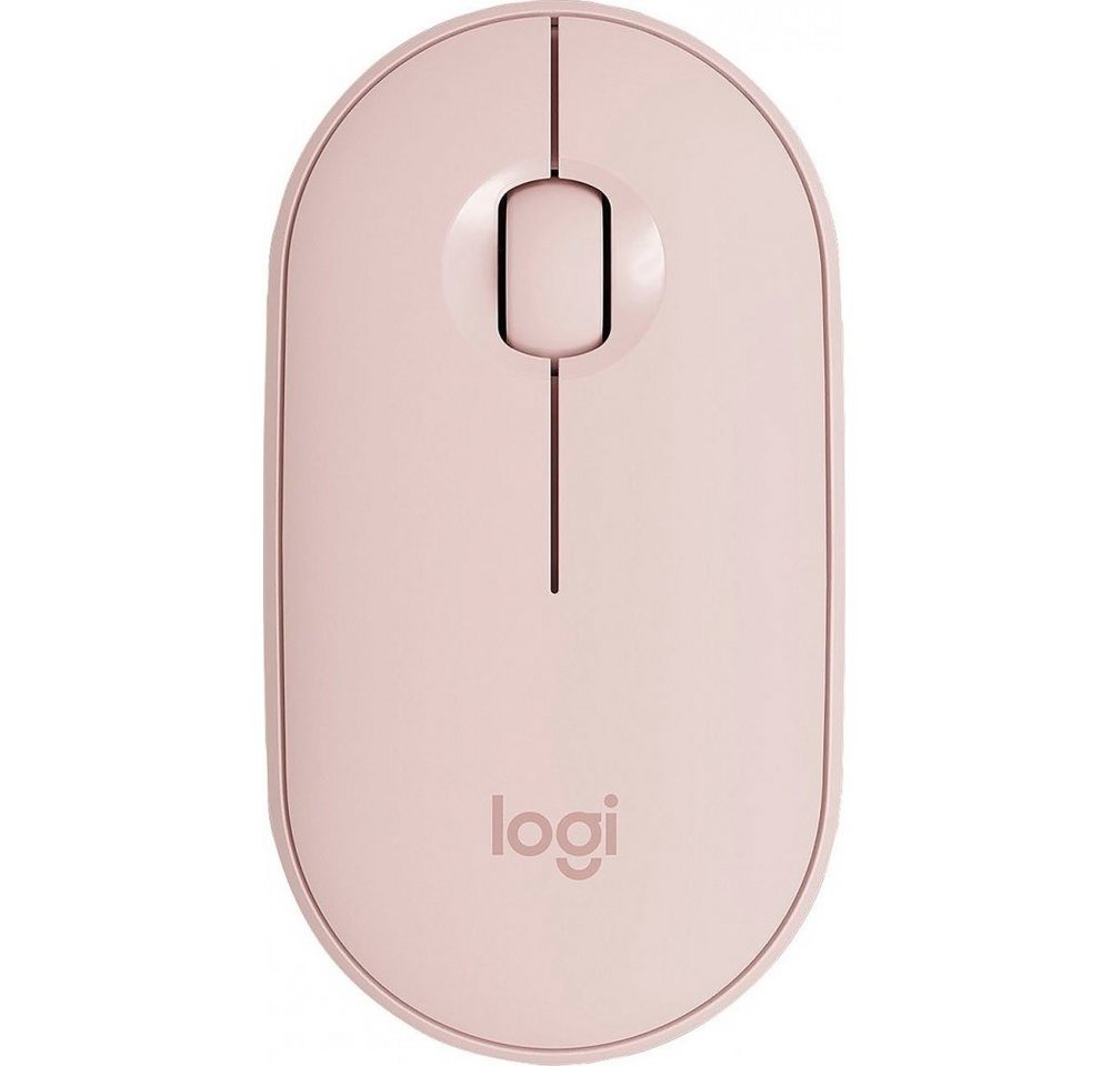 Logitech M350 Pebble - Bluetooh Maus - rosa Maus von Logitech