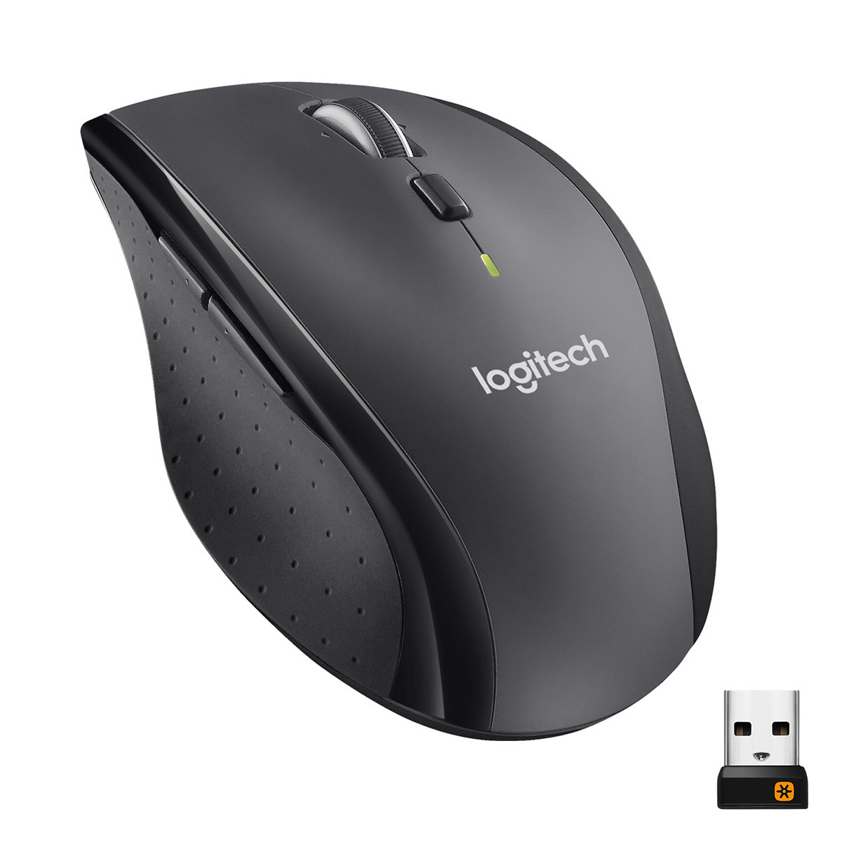 Logitech M705 Marathon Maus, kabellos, schwarz, 6 Tasten, 1000 dpi von Logitech