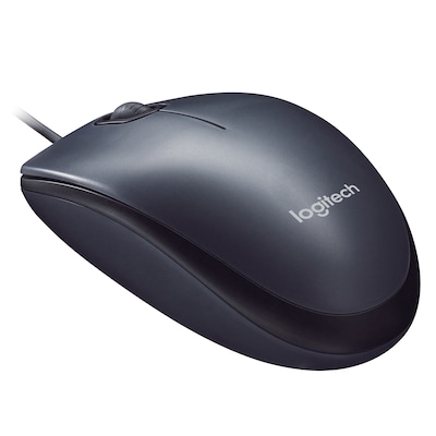 Logitech M90 Kabelgebundene Maus Schwarz von Logitech