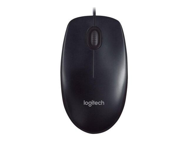 Logitech M90 Maus, dunkelgrau (kabelgebunden) von Logitech