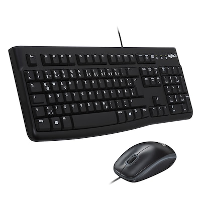 Logitech MK120 Kabelgebundene Maus-Tastaturkombination von Logitech