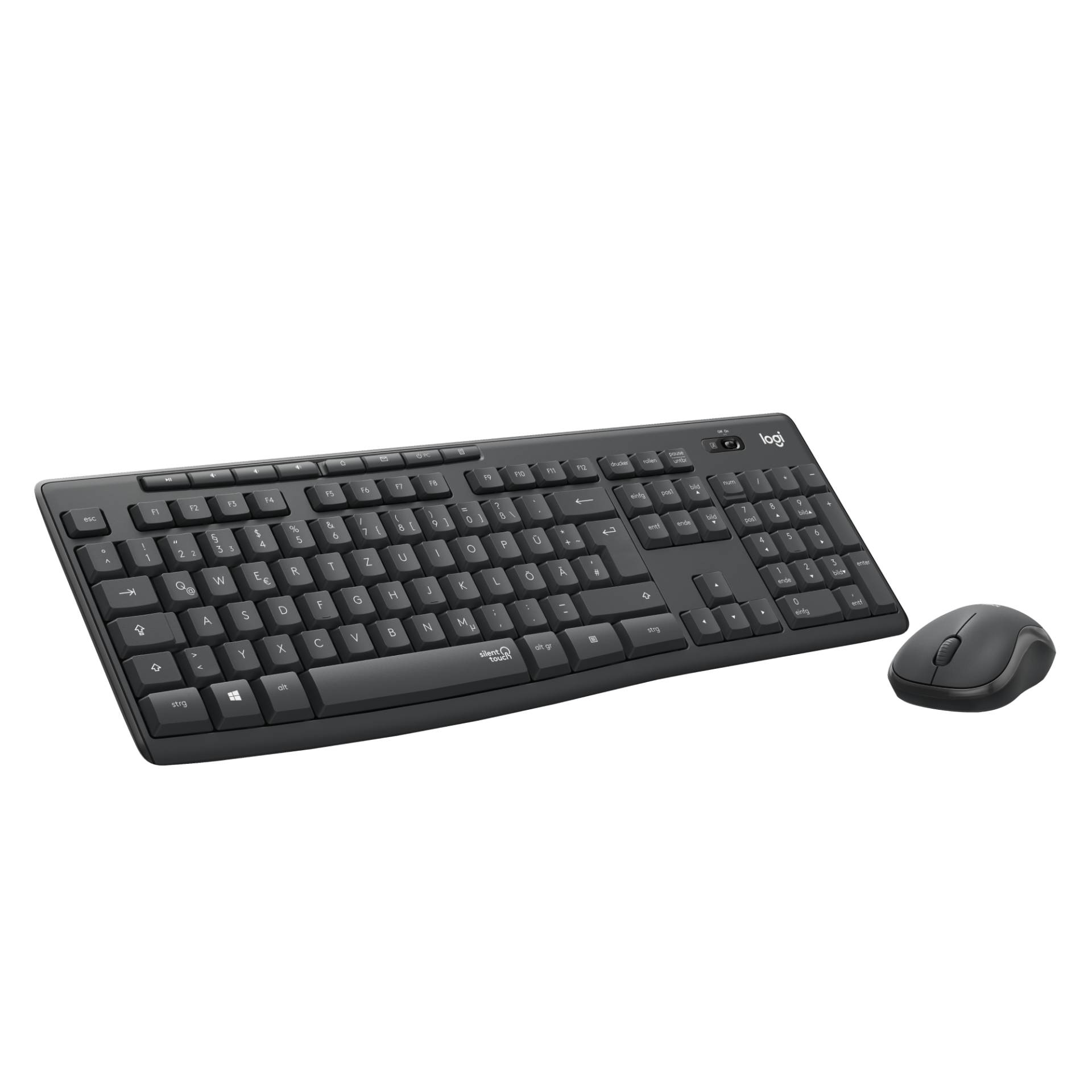 Logitech MK295 Desktopset, kabellos, Spritzwassergeschützt, SilentTouch-Technologie, 8 Sondertasten Logitech MK295 Desktopset, kabellos, Spritzwassergeschützt, SilentTouch-Technologie, 8 Sondertasten von Logitech