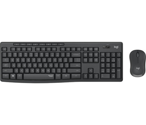 Logitech MK295 Silent Wireless Combo Tastatur RF Wireless QWERTZ Deutsch Schwarz Logitech MK295 Silent Wireless Combo Tastatur RF Wireless QWERTZ Deutsch Schwarz von Logitech