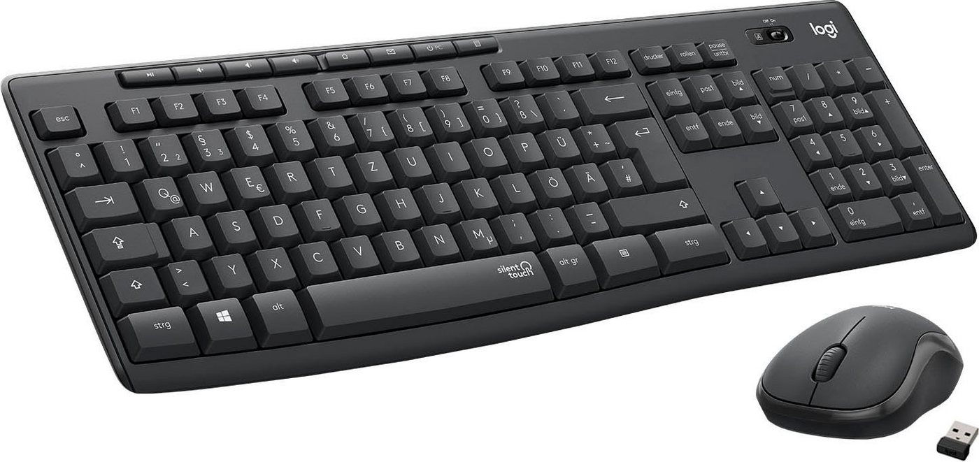 Logitech MK295 Silent Wireless Combo Tastatur- und Maus-Set Logitech MK295 Silent Wireless Combo Tastatur- und Maus-Set von Logitech