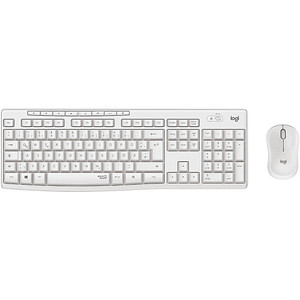 Logitech MK295 Tastatur-Maus-Set kabellos weiß von Logitech