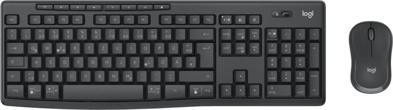 Logitech MK370 Combo for Business, kabelloses Tastatur- und Maus-Set Schwarz von Logitech