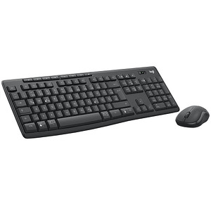 Logitech MK370 Combo for Business Tastatur-Maus-Set kabellos schwarz von Logitech