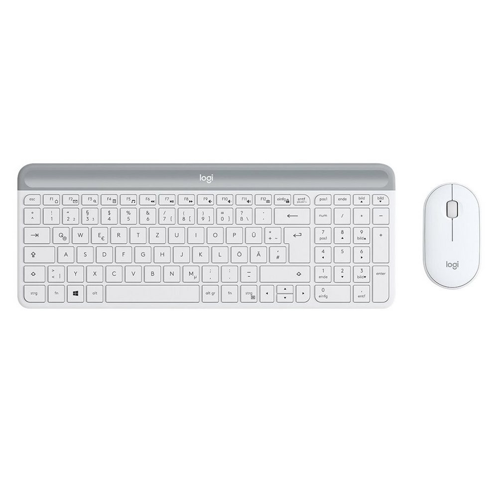 Logitech MK470 Slim Combo Kabelloses PC-Tastatur von Logitech