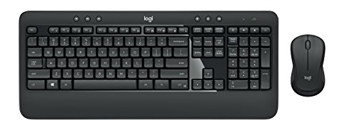 Logitech MK540 Advanced Kabellose Tastatur und Maus Combo für Windows, US QWERTY-Layout - Schwarz von Logitech