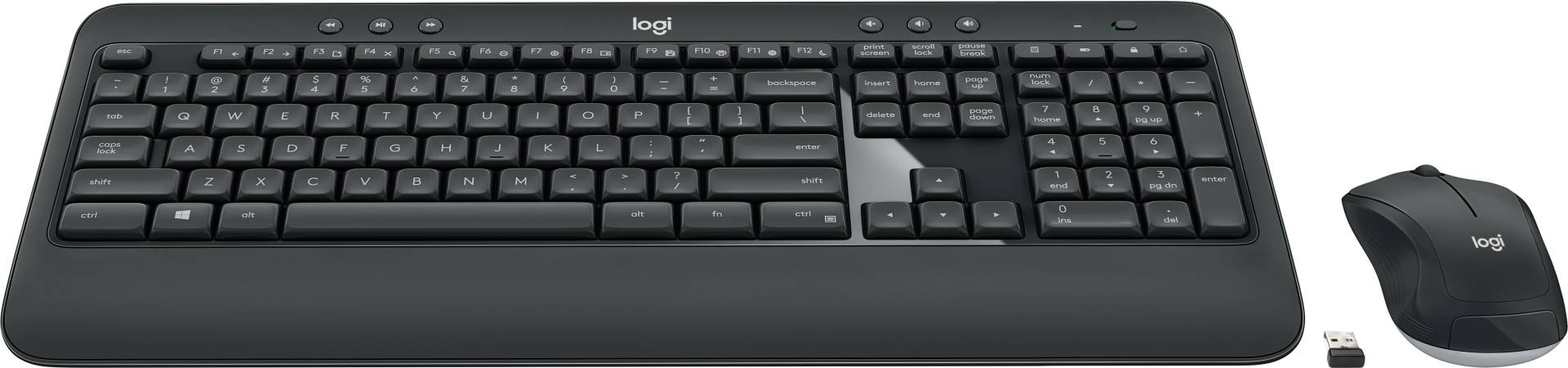 Logitech MK540 Advanced - Tastatur-und-Maus-Set - kabellos - 2.4 GHz - US International von Logitech