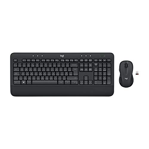 Logitech MK545 Advanced Wireless Keyboard and Mouse Combo QWERTY US International Layout – Schwarz von Logitech