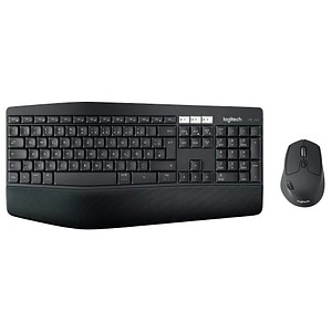 Logitech MK850 Performance Tastatur-Maus-Set kabellos schwarz von Logitech