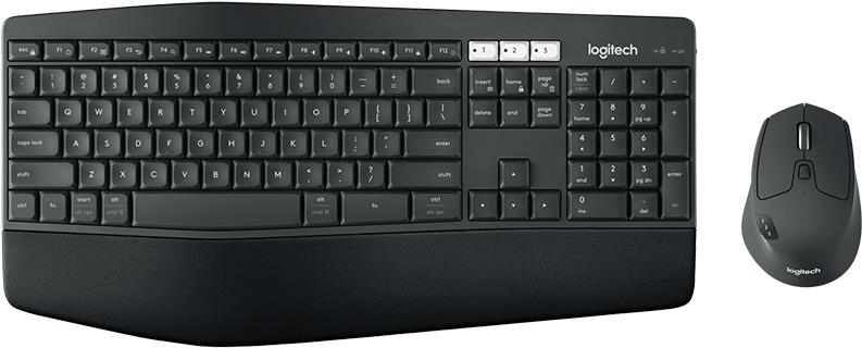 Logitech MK850 Performance - Tastatur-und-Maus-Set - Bluetooth, 2,4 GHz - German QWERTZ (920-008221) von Logitech