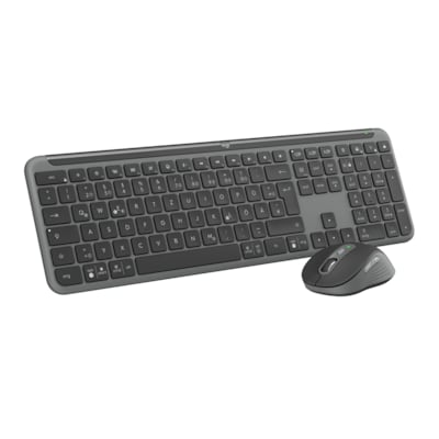 Logitech MK950 Signature Slim Combo Graphite - Kabellose Tastaturkombination von Logitech