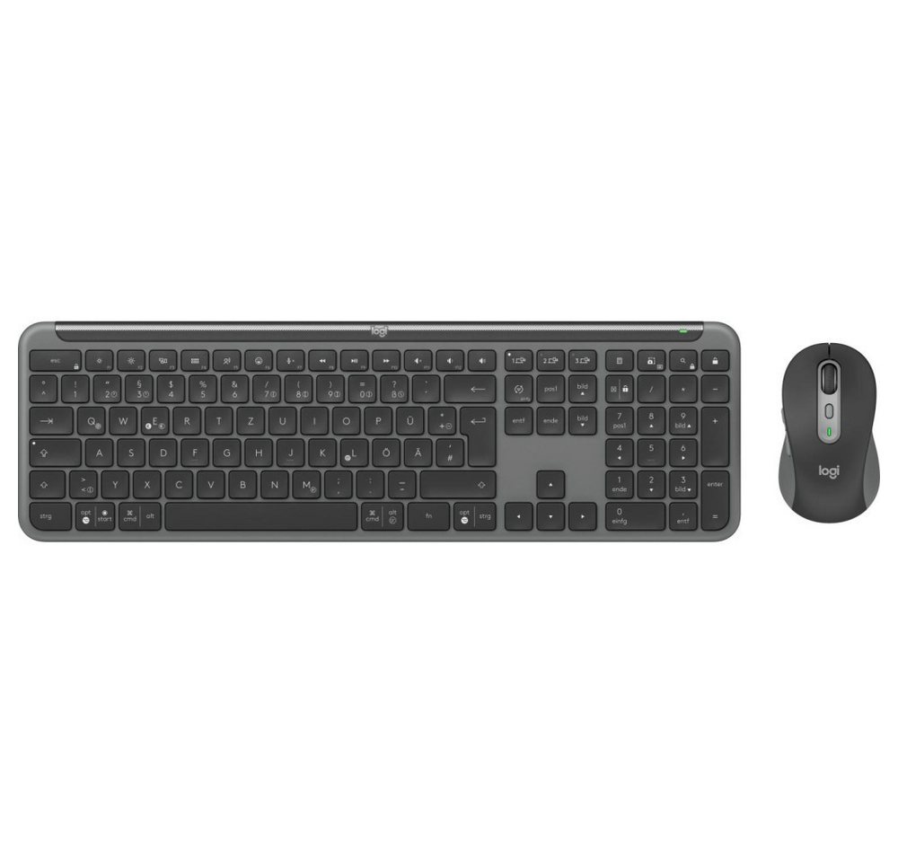 Logitech MK950 Signature Slim Wireless Tastatur, Graphit Tastatur von Logitech