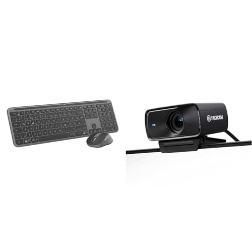 Logitech MK950 Signature Slim & Elgato Facecam MK.2 – Erstklassige Full-HD-Webcam von Logitech