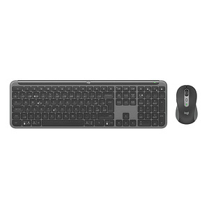 Logitech MK950 for Business Tastatur-Maus-Set kabellos grafit von Logitech