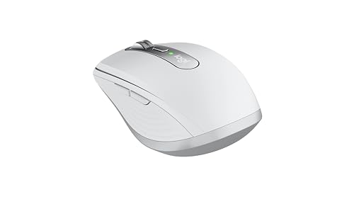 Logitech MX Anywhere 3 for Business - Kabellose Maus - ultraschnelles Scrollen, Tracking auf jeder Oberfläche, wiederaufladbar, Logi Bolt USB -Empfänger, Bluetooth, Windows/Mac/iPadOS - Hellgrau Logitech MX Anywhere 3 for Business - Kabellose Maus - ultraschnelles Scrollen, Tracking auf jeder Oberfläche, wiederaufladbar, Logi Bolt USB -Empfänger, Bluetooth, Windows/Mac/iPadOS - Hellgrau von Logitech