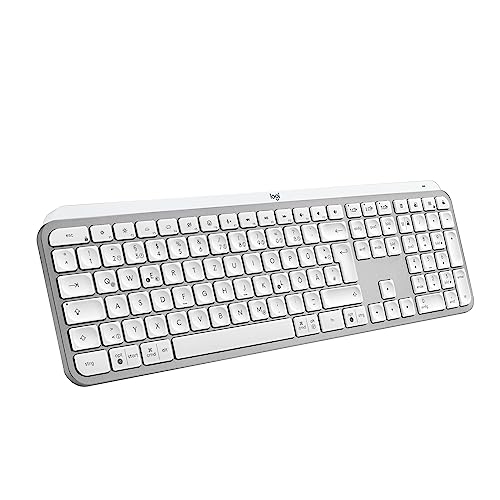 Logitech MX KEYS S DE - 920-011566, Hellgrau Bluetooth von Logitech