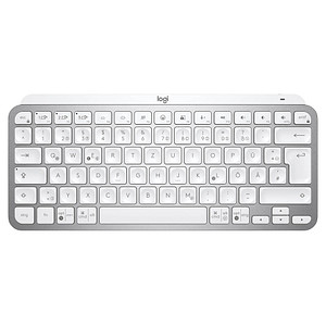 Logitech MX Keys Mini Tastatur kabellos hellgrau von Logitech