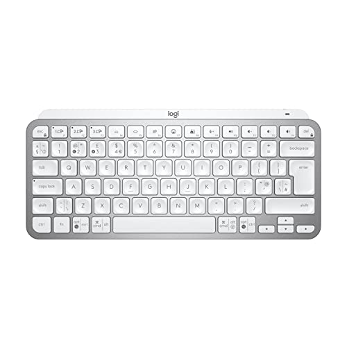 Logitech MX Keys Mini for Business kabellose beleuchtete Tastatur, Englishes QWERTY-Layout - Pale Grey Logitech MX Keys Mini for Business kabellose beleuchtete Tastatur, Englishes QWERTY-Layout - Pale Grey von Logitech for Business