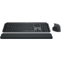 Logitech MX Keys S Combo Graphite, DE-Layout (Qwertz) - MX Master 3S, MX Keys S & MX Palm Rest von Logitech